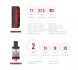 Smoktech Priv N19 Grip 1200mAh Full Kit Black - Red