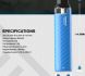 Joyetech WideWick AIR elektronická cigareta 800mAh Blue 1ks