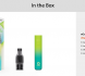 Joyetech eGo Nano Pod elektronická cigareta 800mAh Deep Blue Pink Gradient 1ks