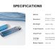 Uwell Caliburn G4 Mini elektronická cigareta 1100mAh Light Silver 1ks