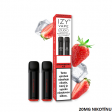 IZY VAPE CLICK 2xPOD 2ml / 1bal – STRAWBERRY ICE 20mg