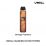 Uwell Caliburn G5 elektronická cigareta 1600mAh Orange Feathers 1ks