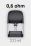 Uwell Caliburn GPP cartridge 2ml 0,6ohm 1ks