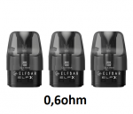 Elf Bar ELFX cartridge V2.0 0,6ohm 2ml 3pack (3ks v balení)