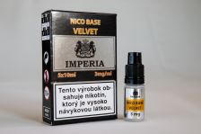 Nikotinová báza IMPERIA Velvet 5x10ml PG20 / VG80 3mg