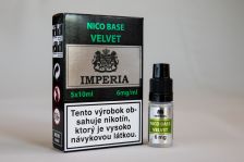 Nikotinová báza IMPERIA Velvet 5x10ml PG20 / VG80 6mg