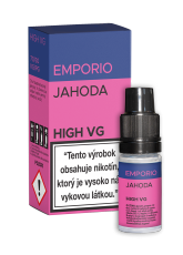 EMPORIO liquid High VG - Jahoda 10ml / 0mg
