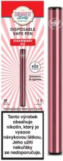 Dinner Lady Vape Pen elektronická cigareta 350mAh Strawberry Ice 20mg 1ks