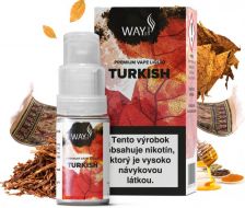 WAY to Vape liquid - Turkish 10ml / 12mg