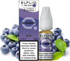 ELFLIQ Nic SALT liquid - Blueberry 10ml / 10mg