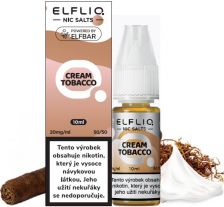 ELFLIQ Nic SALT liquid - Cream Tobacco 10ml / 20mg