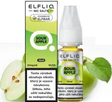 ELFLIQ Nic SALT liquid - Sour Apple 10ml / 20mg