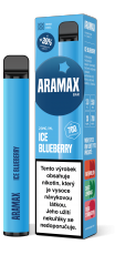 ARAMAX Bar 700 jednorázová elektronická cigareta 550mAh - Ice Blueberry 20mg 1ks