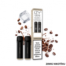 IZY VAPE CLICK 2xPOD 2ml / 1bal – CAPPUCCINO 20mg