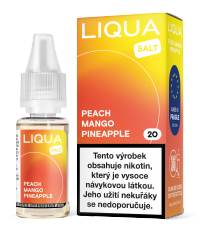 Liqua SALT liquid - Peach Mango Pineapple 10ml / 10mg