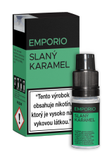 EMPORIO liquid - Slaný karamel (Salted Caramel) 10ml / 3mg