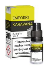 EMPORIO Salt liquid - KARAVANA 10ml / 20mg