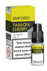 EMPORIO Salt liquid - TABÁČEK CHERRY 10ml / 20mg