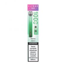 ELFBAR 1000 E-CIGARETA - MENTHOL (Mentól) 20mg/ml 2ml A 1ks