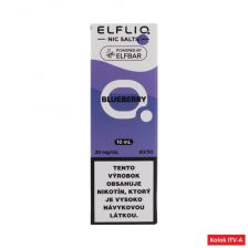 ELFLIQ Nic SALT liquid - Blueberry 10ml / 20mg A