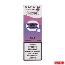 ELFLIQ Nic SALT liquid - Blueberry Sour Raspberry 10ml / 20mg A