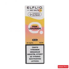ELFLIQ Nic SALT liquid - Pink Lemonade 10ml / 20mg A