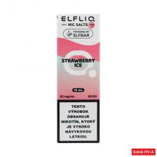 ELFLIQ Nic SALT liquid - Strawberry Ice 10ml / 20mg A