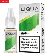 LIQUA liquid - Bright Tobacco (Čistá tabaková príchuť) 10ml / 12mg "A"