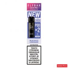 ELFBAR ELFA PRO prednaplnený POD – BLUE RAZZ LEMONADE (2x2ml) 4ml / 20mg A 1ks