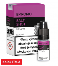 EMPORIO SALT SHOT booster Fifty PG50 / VG50 5x10ml - 20mg "A"
