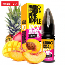 Riot Bar EDTN Salt liquid - Mango Peach Pineapple 10ml / 20mg "A"