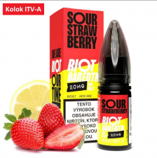 Riot Bar EDTN Salt liquid - Sour Strawberry 10ml / 20mg "A"