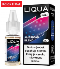 Liqua SALT liquid - American Blend  10ml / 20mg "A"