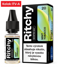 Ritchy SALT liquid - Mint Tobacco 10ml / 20mg "A"