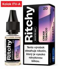 Ritchy SALT liquid - Cream Tobacco  10ml / 20mg "A"