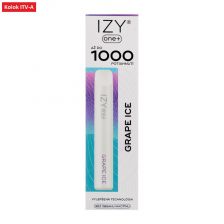 IZY ONE+ 1000 E CIGARETA - GRAPE ICE (CHLADIVÉ HROZNO) 2ml / 0mg  "A" 1ks