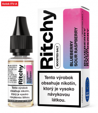 Ritchy SALT liquid - Blueberry Sour Raspberry 10ml / 10mg "A"