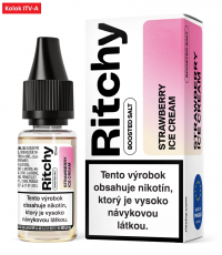 Ritchy SALT liquid - Strawberry Ice Cream 10ml / 10mg "A"