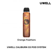 Uwell Caliburn G5 elektronická cigareta 1600mAh Orange Feathers 1ks