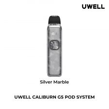 Uwell Caliburn G5 elektronická cigareta 1600mAh Silver Marble