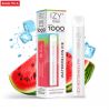 IZY ONE+ 1000 E CIGARETA - WATERMELON ICE (CHLADIVÝ MELÓN) 2ml / 0mg  "A" 1ks