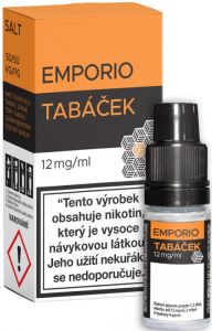EMPORIO liquid SALT - Tabáček 10ml / 12mg