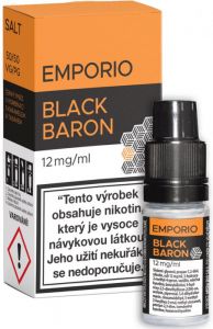 EMPORIO liquid SALT - Black Baron 10ml / 12mg