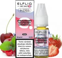ELFLIQ Nic SALT liquid - Strawberry Raspberry Cherry Ice 10ml / 10mg