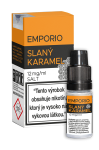 EMPORIO Salt liquid - SLANÝ KARAMEL 10ml / 12mg