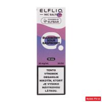 ELFLIQ Nic SALT liquid - Blueberry Sour Raspberry 10ml / 20mg A
