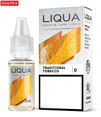 LIQUA liquid - Traditional Tobacco (Tradičný tabak) 10ml / 0mg "A"