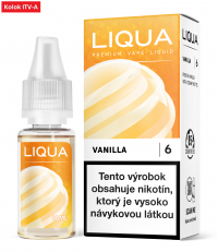 LIQUA liquid - Vanilla (Vanilka) 10ml / 12mg "A"