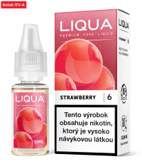 LIQUA liquid - Strawberry (Jahoda) 10ml / 12mg "A"