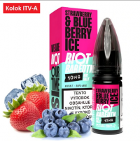 Riot Bar EDTN Salt liquid - Strawberry Blueberry Ice 10ml / 10mg "A"